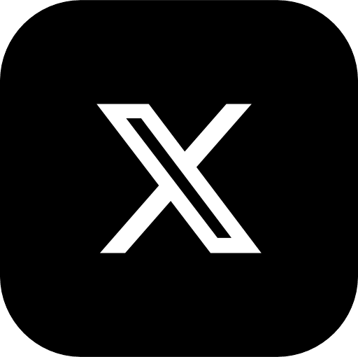 x/twitter megoszt logo